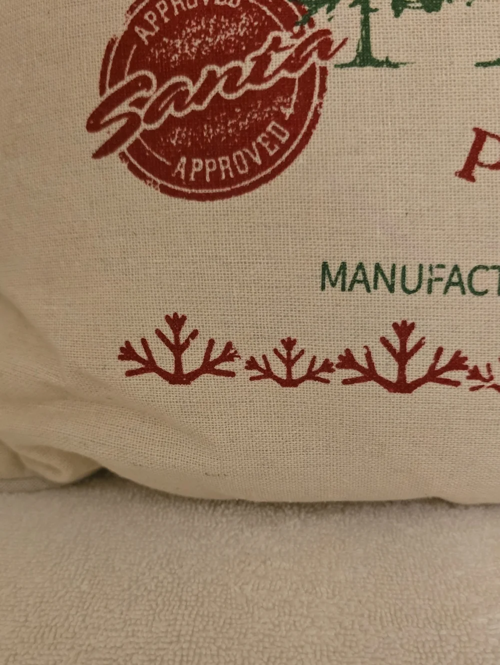 Kringles Grain Christmas Pillow